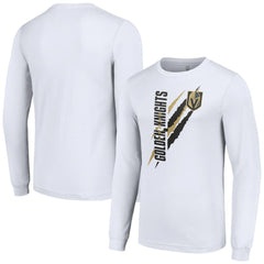 Vegas Golden Knights Starter Color Scratch Long-Sleeve T-Shirt -  NHL T-shirts