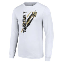 Vegas Golden Knights Starter Color Scratch Long-Sleeve T-Shirt -  NHL T-shirts