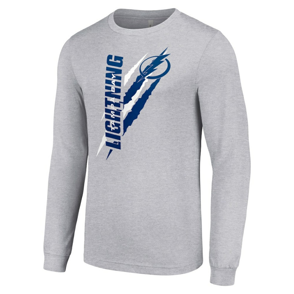 Tampa Bay Lightning Starter Color Scratch Long-Sleeve T-Shirt -  NHL T-shirts