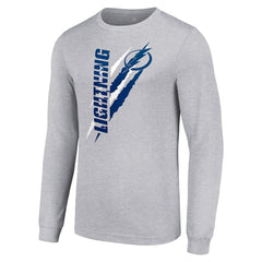 Tampa Bay Lightning Starter Color Scratch Long-Sleeve T-Shirt -  NHL T-shirts