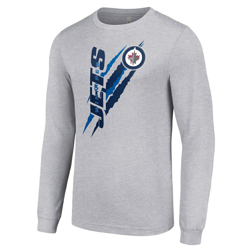 Winnipeg Jets Starter Color Scratch Long-Sleeve T-Shirt -  NHL T-shirts