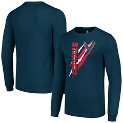 Washington Capitals Starter Color Scratch Long-Sleeve T-Shirt -  NHL T-shirts