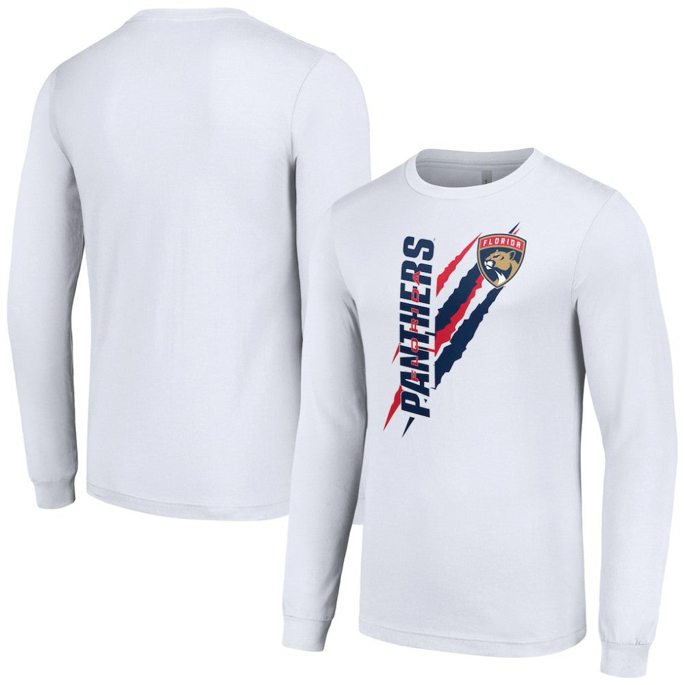 Florida Panthers Starter Color Scratch Long-Sleeve T-Shirt -  NHL T-shirts