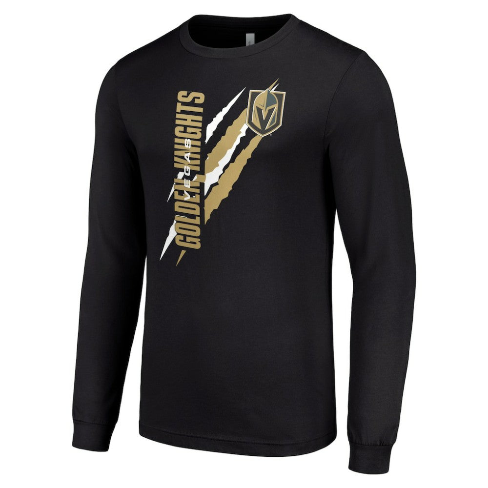 Vegas Golden Knights Starter Color Scratch Long-Sleeve T-Shirt -  NHL T-shirts