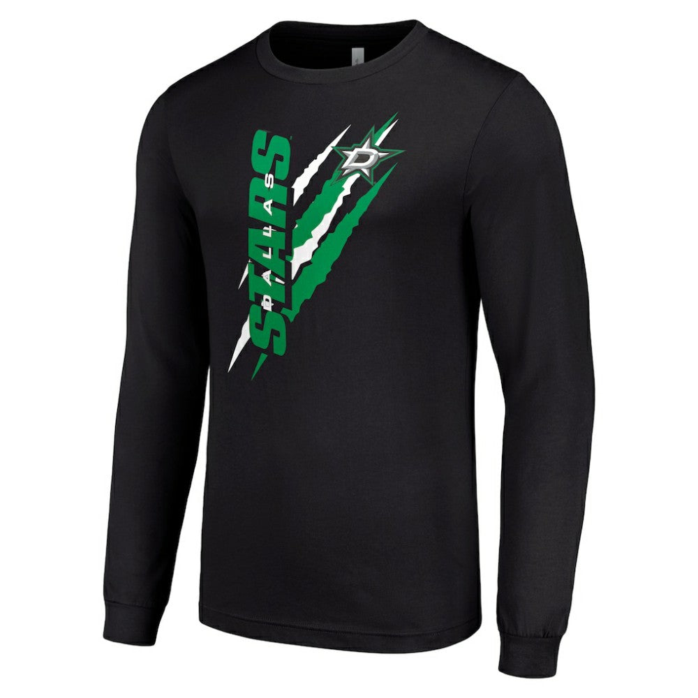 Dallas Stars Starter Color Scratch Long-Sleeve T-Shirt -  NHL T-shirts