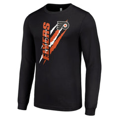 Philadelphia Flyers Starter Color Scratch Long-Sleeve T-Shirt -  NHL T-shirts