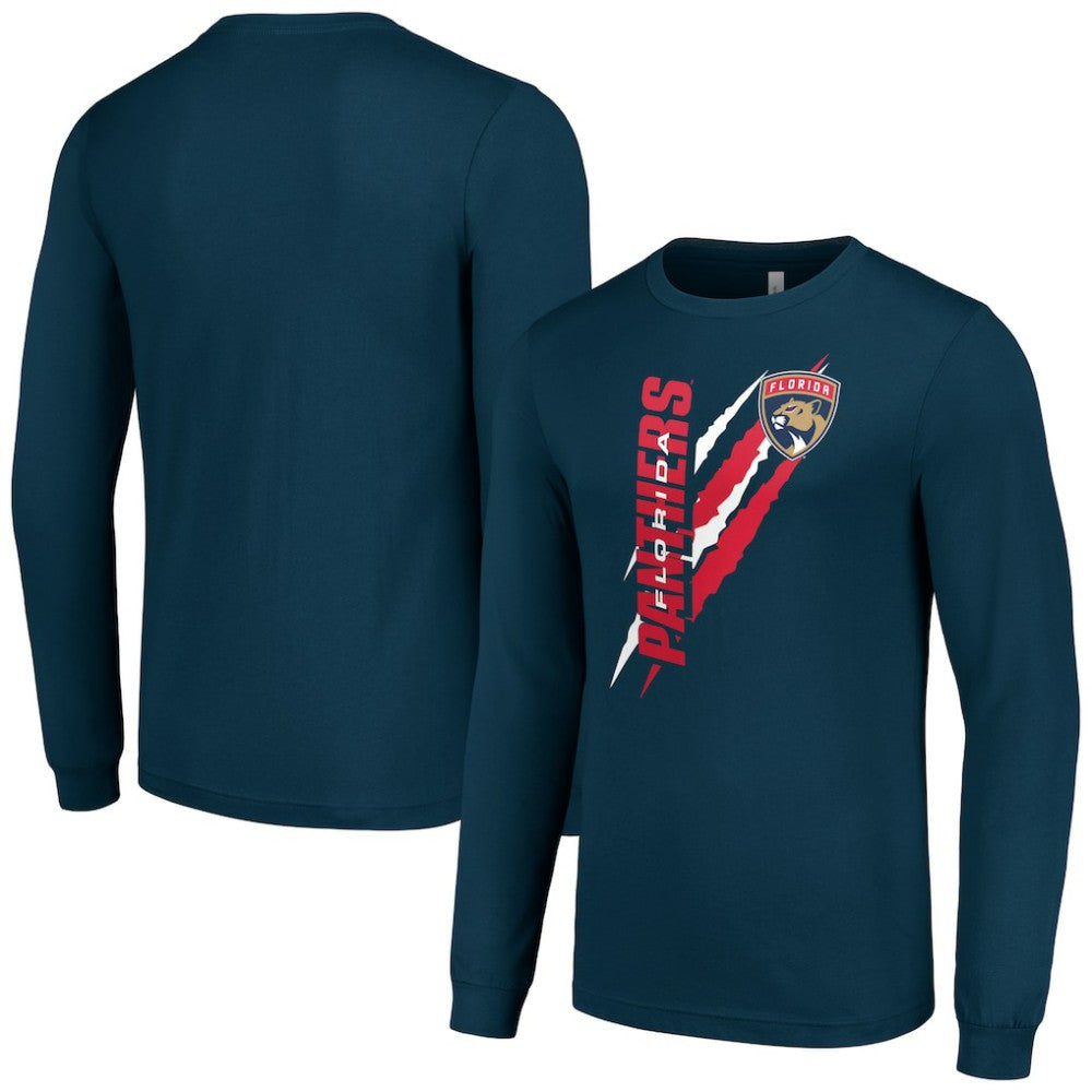 Florida Panthers Starter Color Scratch Long-Sleeve T-Shirt -  NHL T-shirts