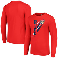 Florida Panthers Starter Color Scratch Long-Sleeve T-Shirt -  NHL T-shirts