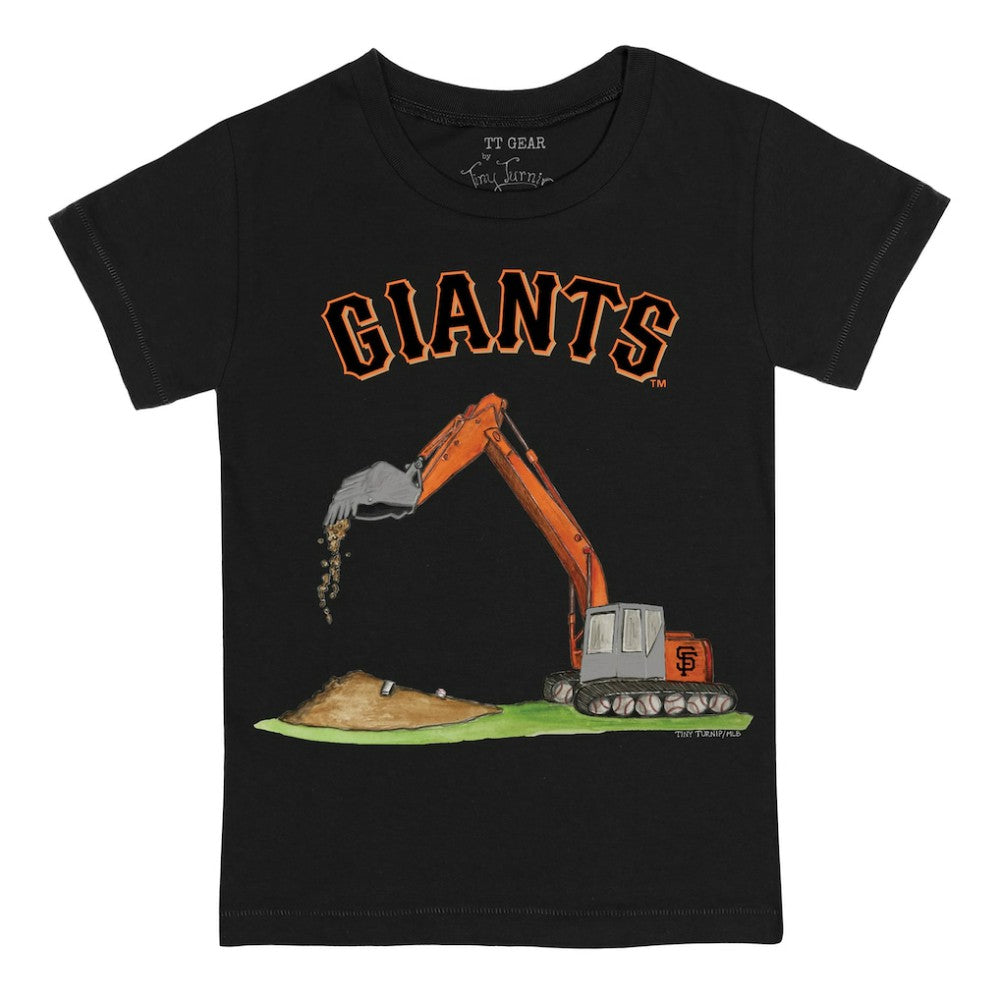 San Francisco Giants Tiny Turnip Youth Excavator T-Shirt - MLB T-shirts