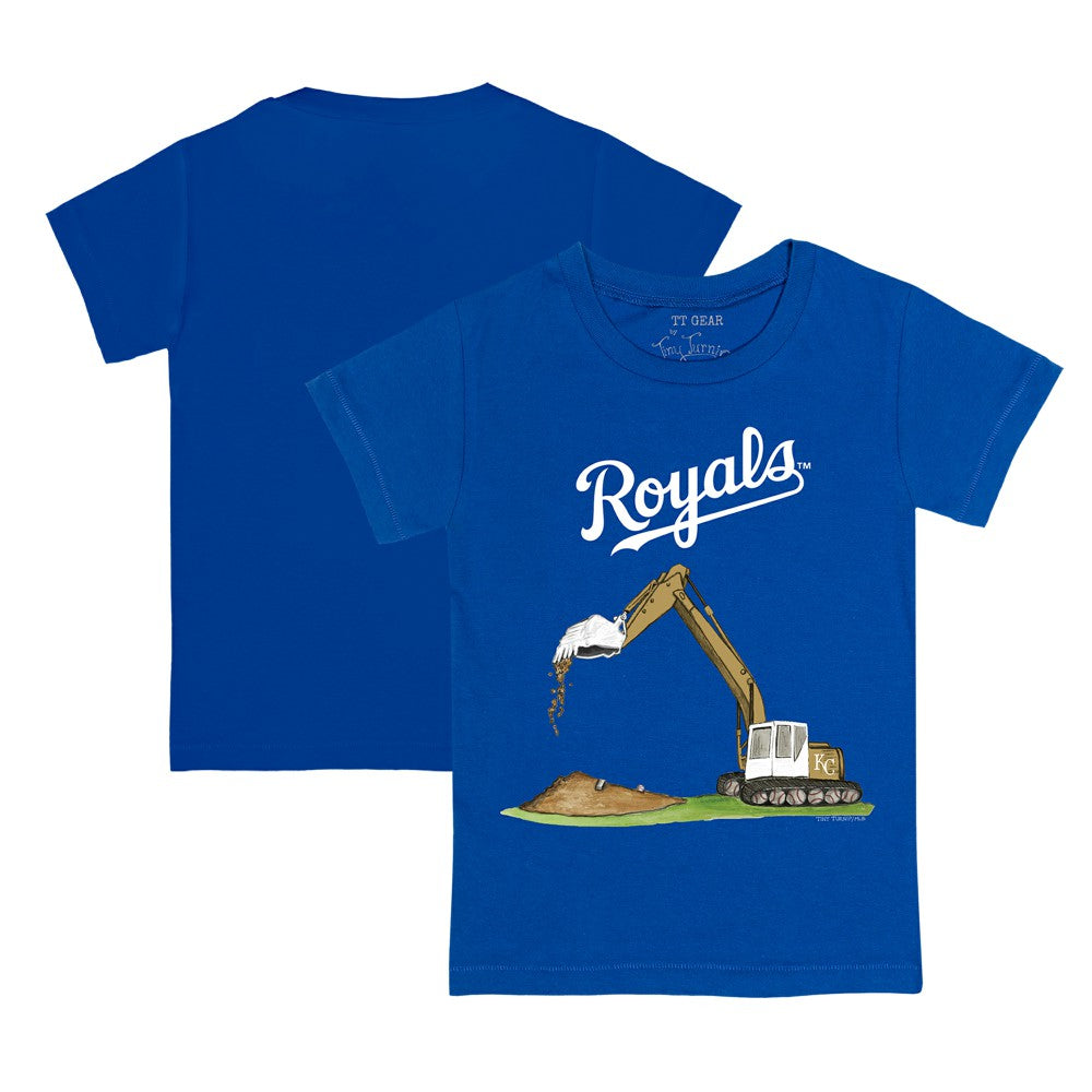Kansas City Royals Tiny Turnip Youth Excavator T-Shirt - MLB T-shirts