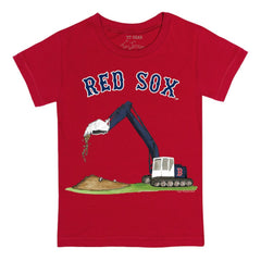 Boston Red Sox Tiny Turnip Youth Excavator T-Shirt - MLB T-shirts