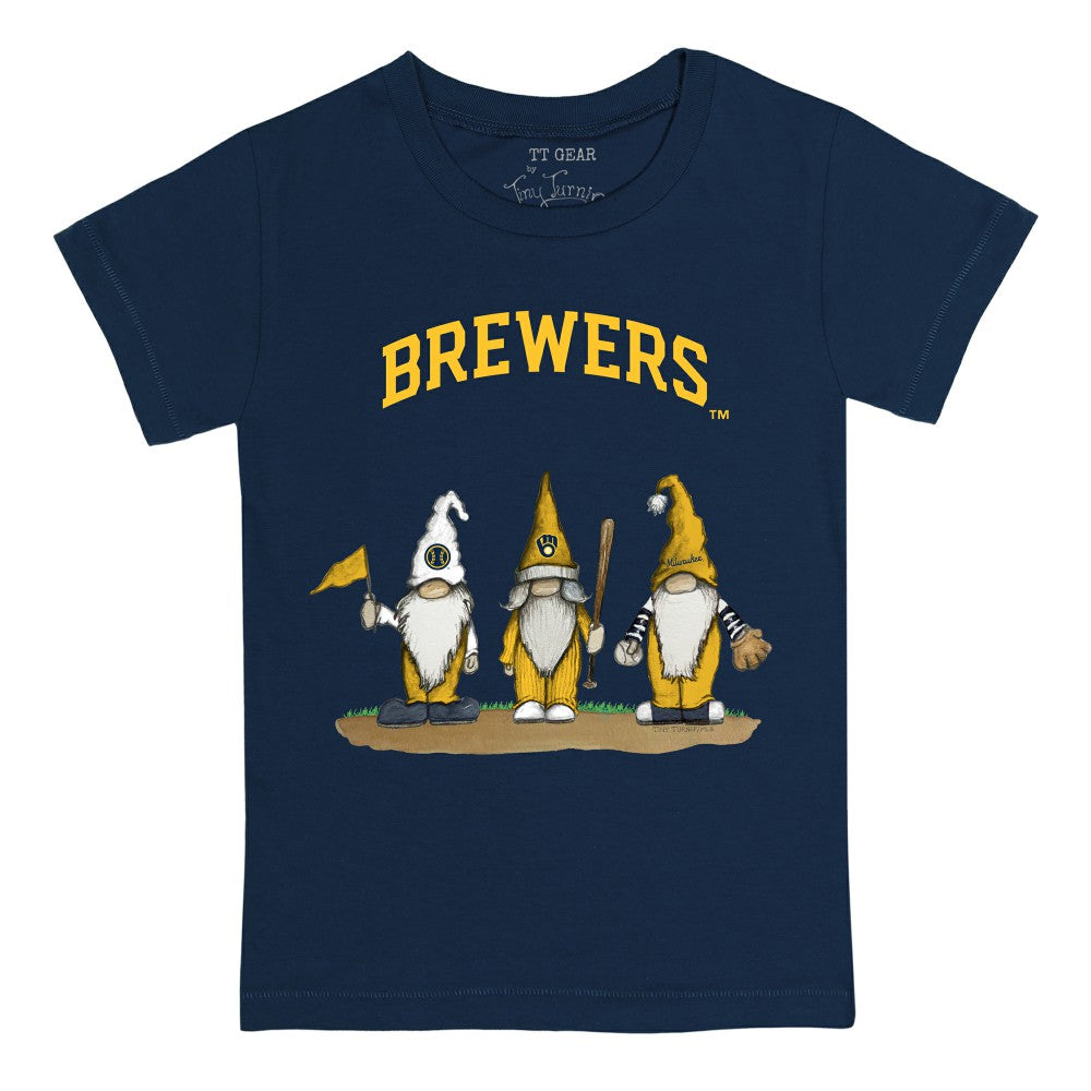 Milwaukee Brewers Tiny Turnip Youth Gnomes T-Shirt - MLB T-shirts