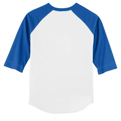 Los Angeles Dodgers Tiny Turnip Youth Mermaid 3/4-Sleeve Raglan T-Shirt - MLB T-shirts