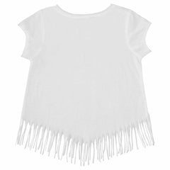San Diego Padres Tiny Turnip Girls Youth Mermaid Fringe T-Shirt - MLB T-shirts