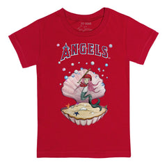 Los Angeles Angels Tiny Turnip Youth Mermaid T-Shirt - MLB T-shirts