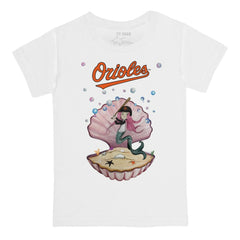 Baltimore Orioles Tiny Turnip Youth Mermaid T-Shirt - MLB T-shirts