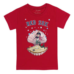 Boston Red Sox Tiny Turnip Youth Mermaid T-Shirt - MLB T-shirts