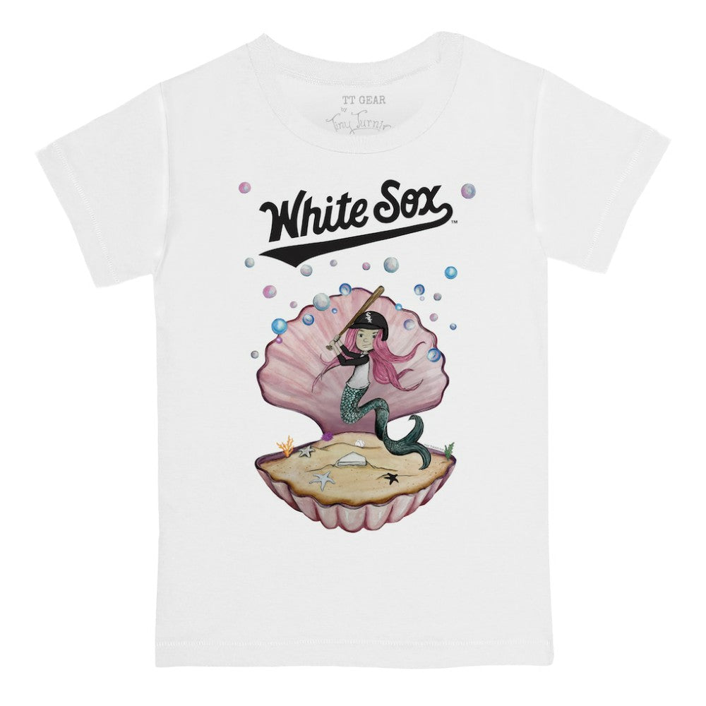 Chicago White Sox Tiny Turnip Youth Mermaid T-Shirt - MLB T-shirts