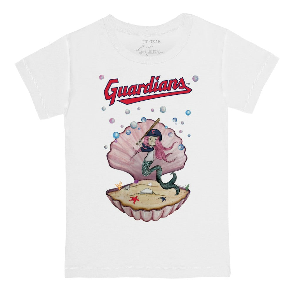 Cleveland Guardians Tiny Turnip Youth Mermaid T-Shirt - MLB T-shirts