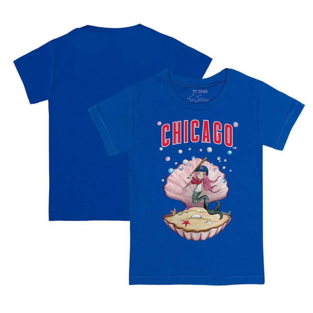 Chicago Cubs Tiny Turnip Youth Mermaid T-Shirt - MLB T-shirts