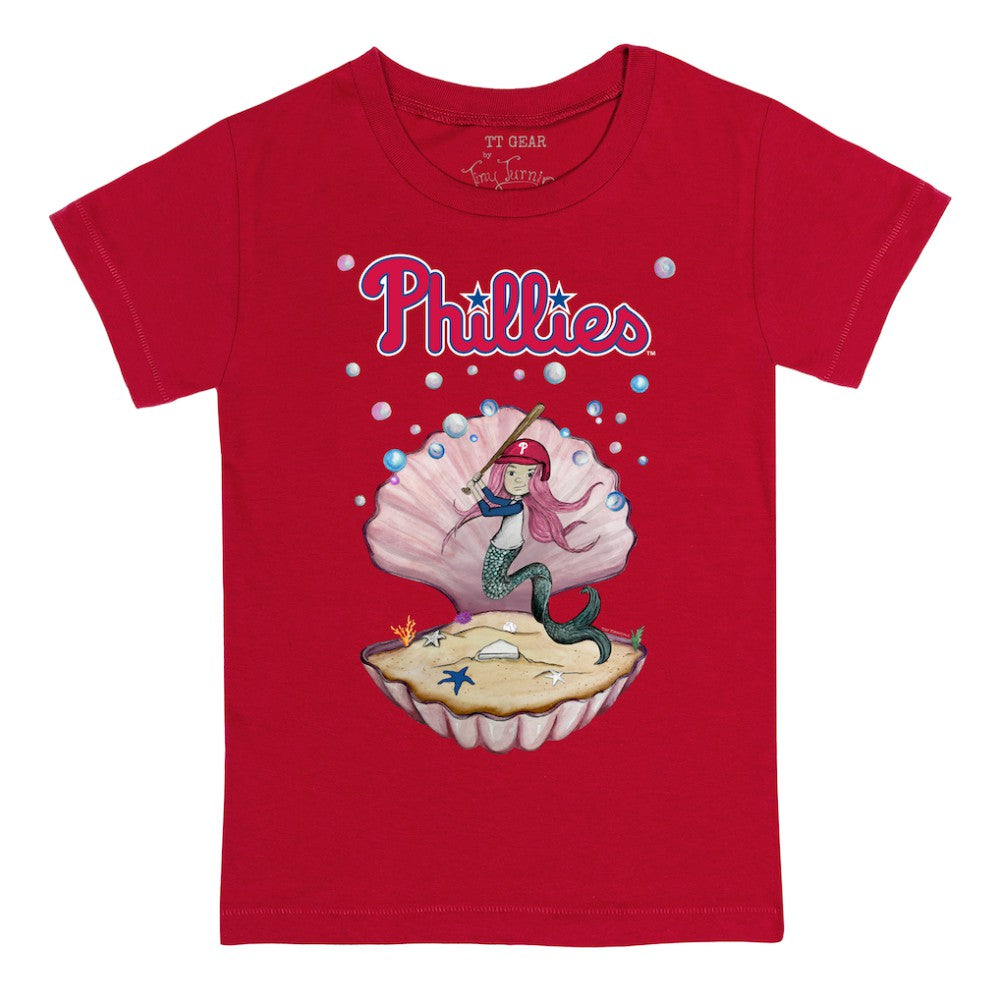 Philadelphia Phillies Tiny Turnip Youth Mermaid T-Shirt - MLB T-shirts