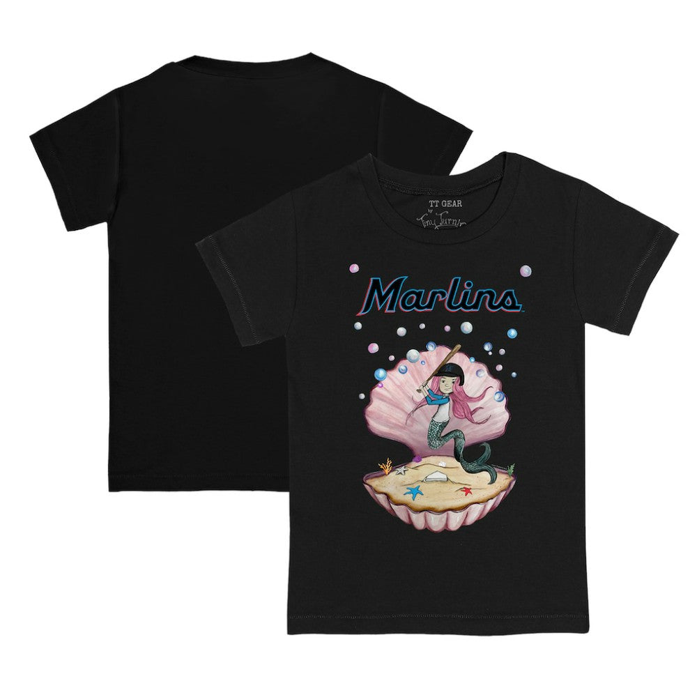 Miami Marlins Tiny Turnip Youth Mermaid T-Shirt - MLB T-shirts