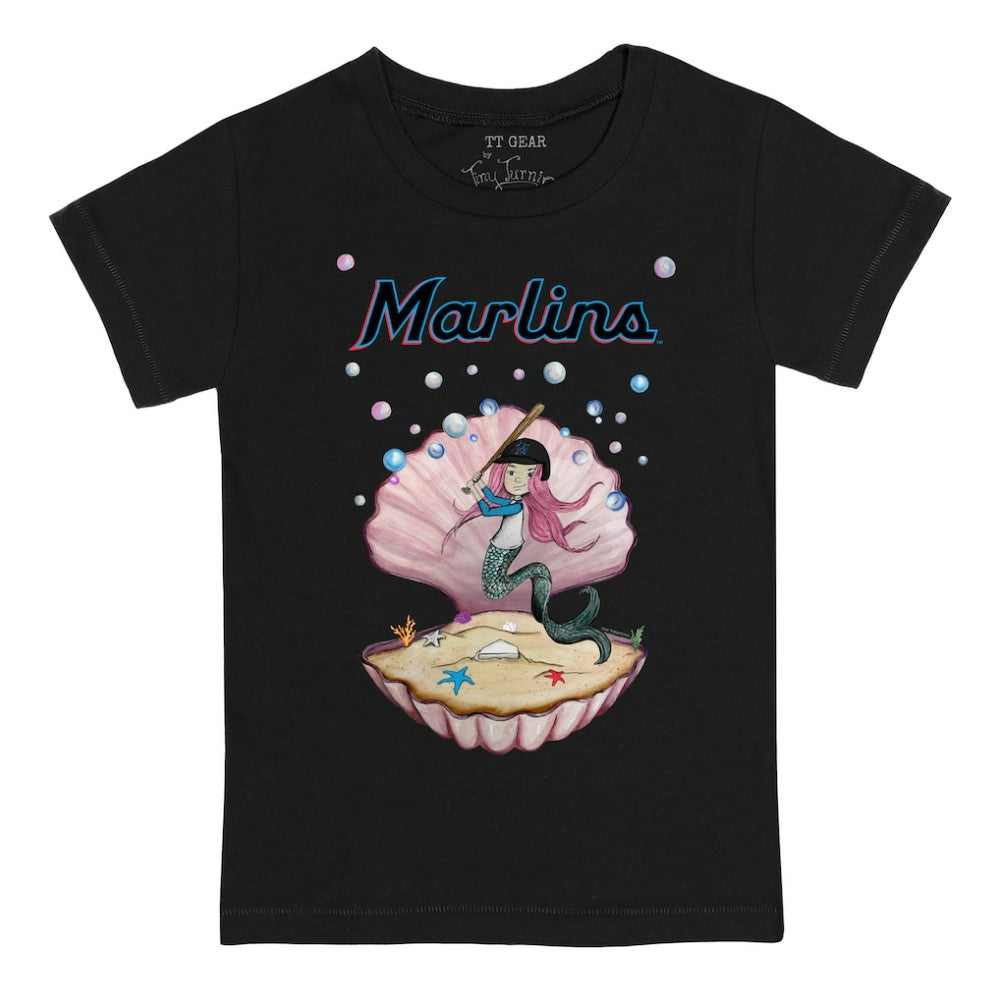 Miami Marlins Tiny Turnip Youth Mermaid T-Shirt - MLB T-shirts