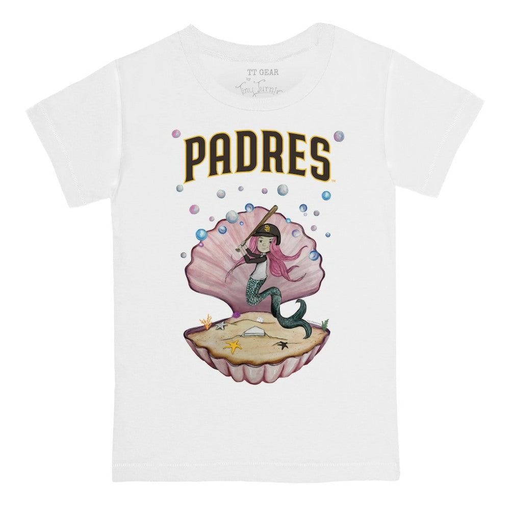 San Diego Padres Tiny Turnip Youth Mermaid T-Shirt - MLB T-shirts