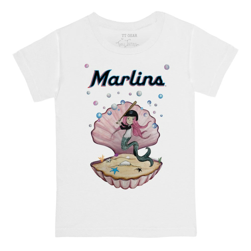 Miami Marlins Tiny Turnip Youth Mermaid T-Shirt - MLB T-shirts