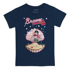 Atlanta Braves Tiny Turnip Youth Mermaid T-Shirt - MLB T-shirts