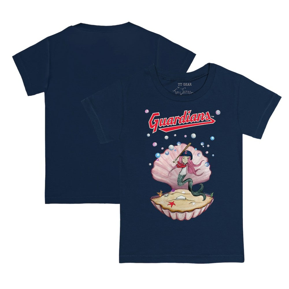 Cleveland Guardians Tiny Turnip Youth Mermaid T-Shirt - MLB T-shirts