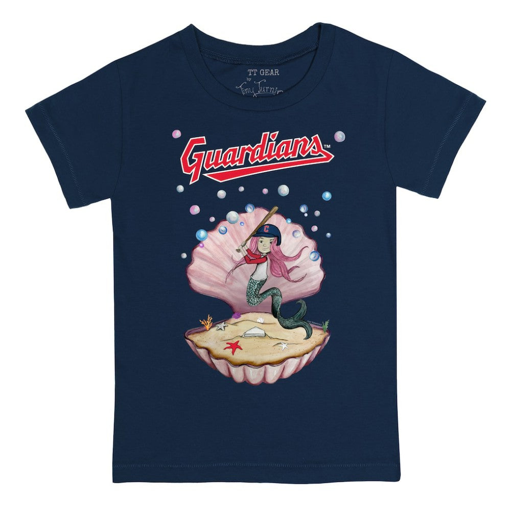 Cleveland Guardians Tiny Turnip Youth Mermaid T-Shirt - MLB T-shirts