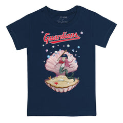 Cleveland Guardians Tiny Turnip Youth Mermaid T-Shirt - MLB T-shirts