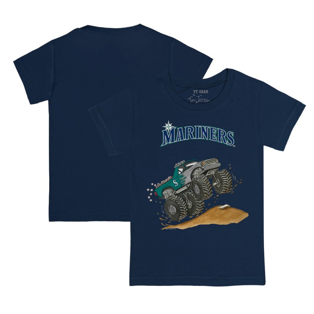 Seattle Mariners Tiny Turnip Youth Monster Truck T-Shirt - MLB T-shirts