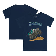 Seattle Mariners Tiny Turnip Youth Monster Truck T-Shirt - MLB T-shirts