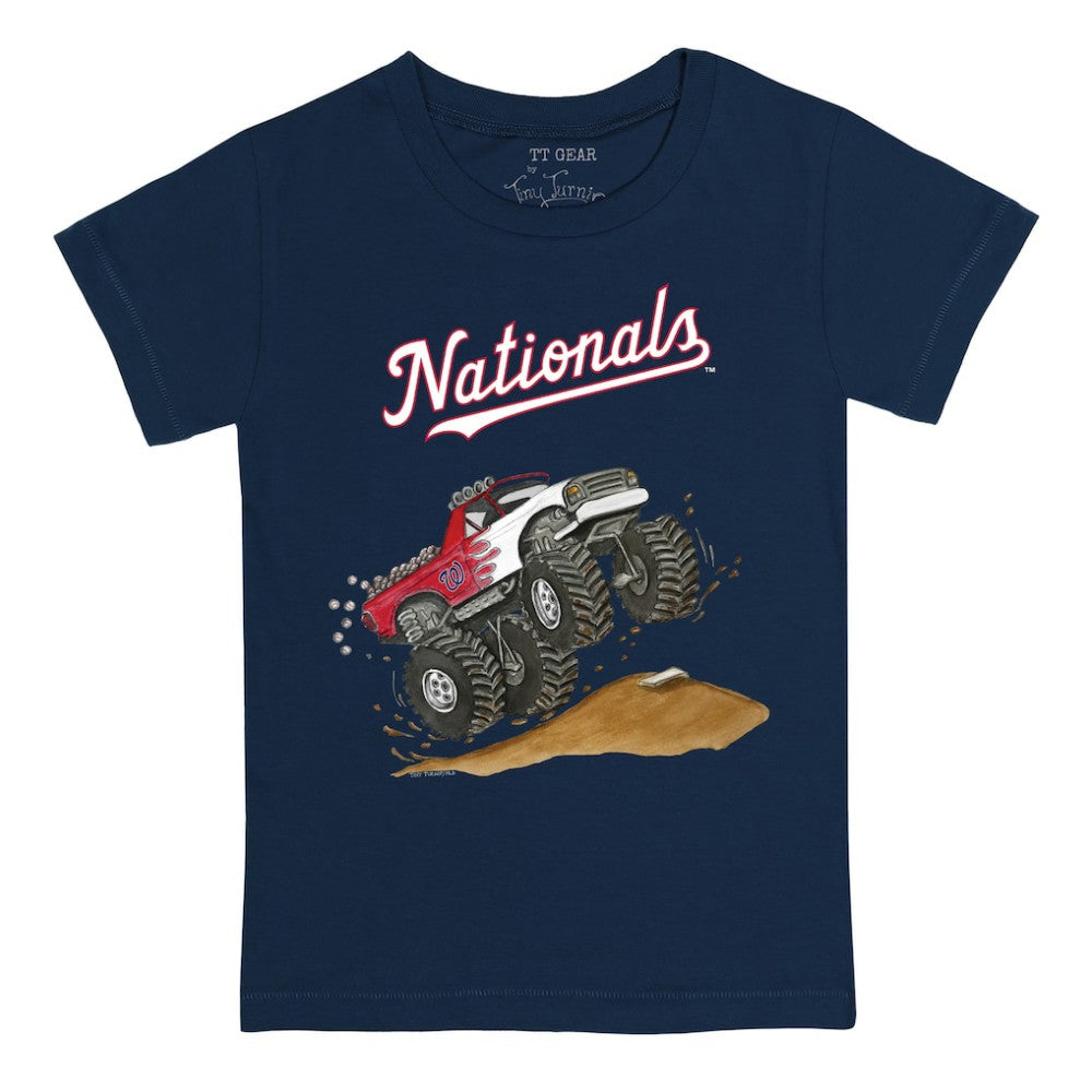 Washington Nationals Tiny Turnip Youth Monster Truck T-Shirt - MLB T-shirts