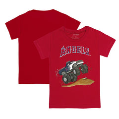 Los Angeles Angels Tiny Turnip Youth Monster Truck T-Shirt - MLB T-shirts