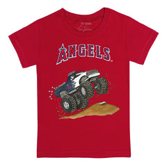 Los Angeles Angels Tiny Turnip Youth Monster Truck T-Shirt - MLB T-shirts