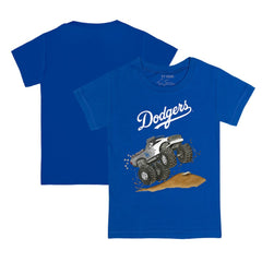 Los Angeles Dodgers Tiny Turnip Youth Monster Truck T-Shirt - MLB T-shirts