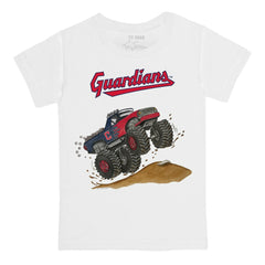 Cleveland Guardians Tiny Turnip Youth Monster Truck T-Shirt - MLB T-shirts
