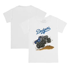 Los Angeles Dodgers Tiny Turnip Youth Monster Truck T-Shirt - MLB T-shirts