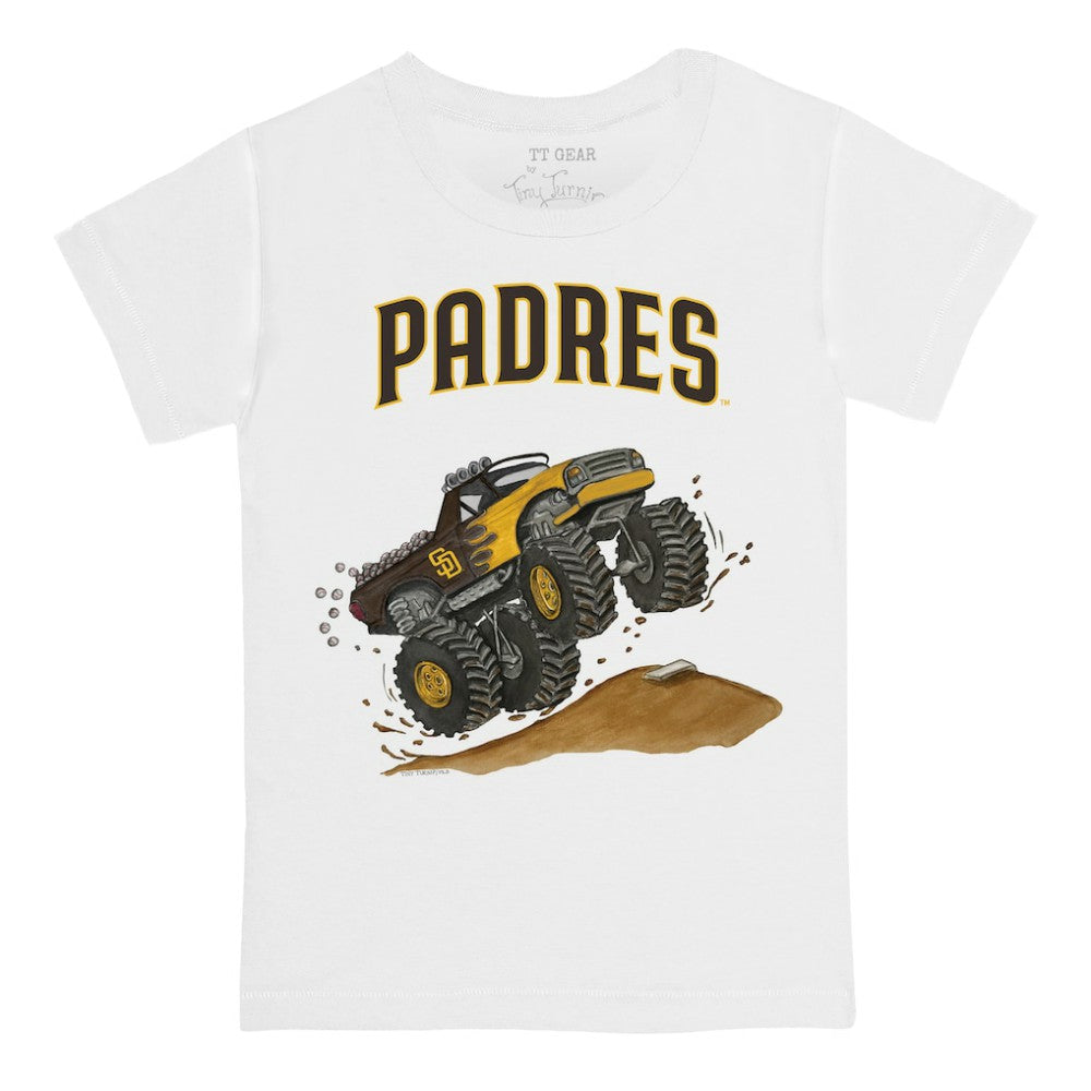 San Diego Padres Tiny Turnip Youth Monster Truck T-Shirt - MLB T-shirts