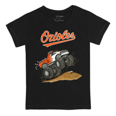 Baltimore Orioles Tiny Turnip Youth Monster Truck T-Shirt - MLB T-shirts