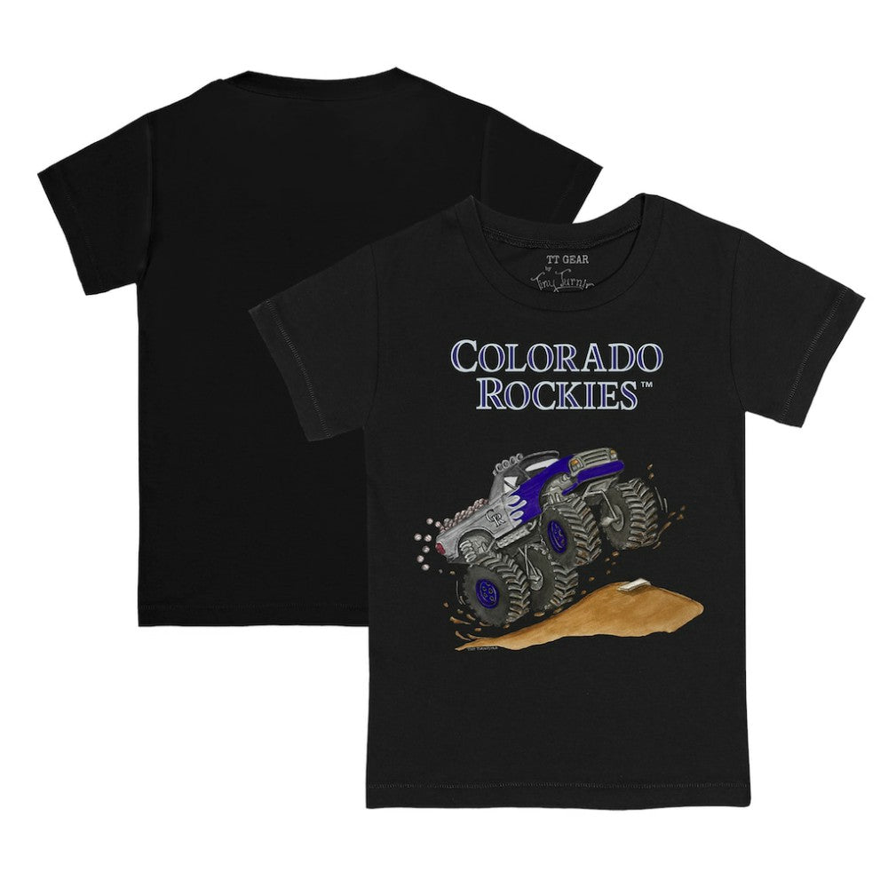 Colorado Rockies Tiny Turnip Youth Monster Truck T-Shirt - MLB T-shirts