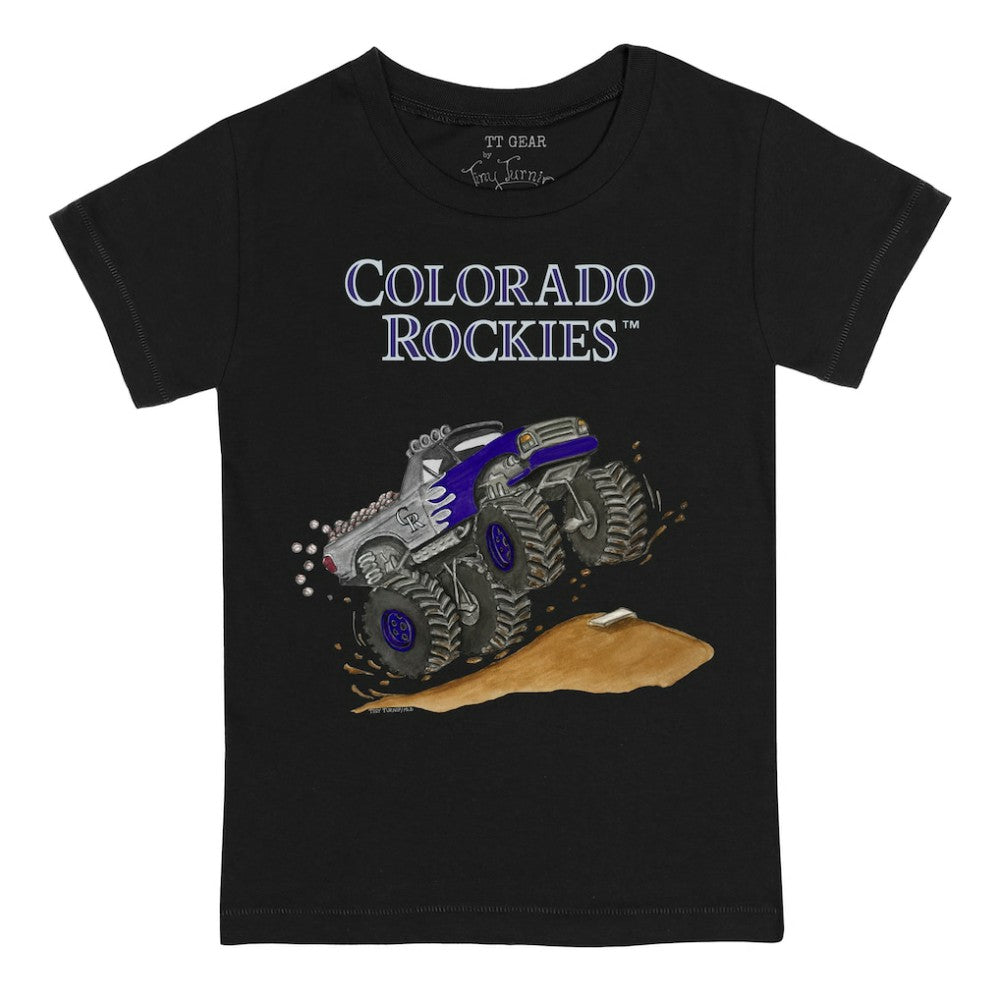 Colorado Rockies Tiny Turnip Youth Monster Truck T-Shirt - MLB T-shirts