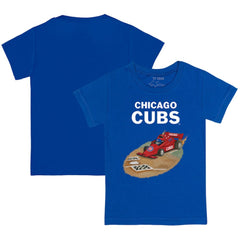 Chicago Cubs Tiny Turnip Youth Race Car T-Shirt - MLB T-shirts