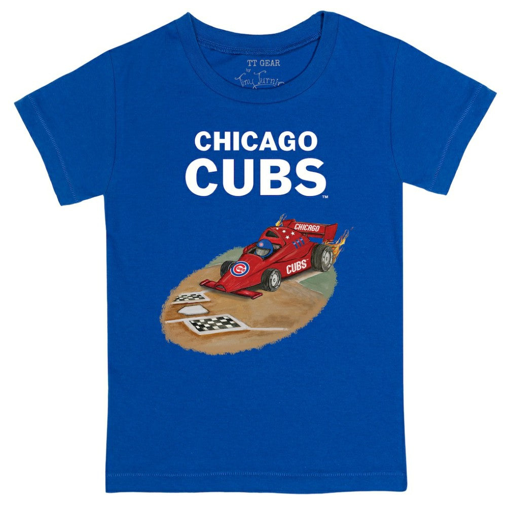 Chicago Cubs Tiny Turnip Youth Race Car T-Shirt - MLB T-shirts