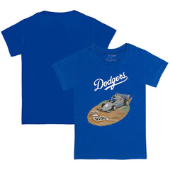 Los Angeles Dodgers Tiny Turnip Youth Race Car T-Shirt - MLB T-shirts