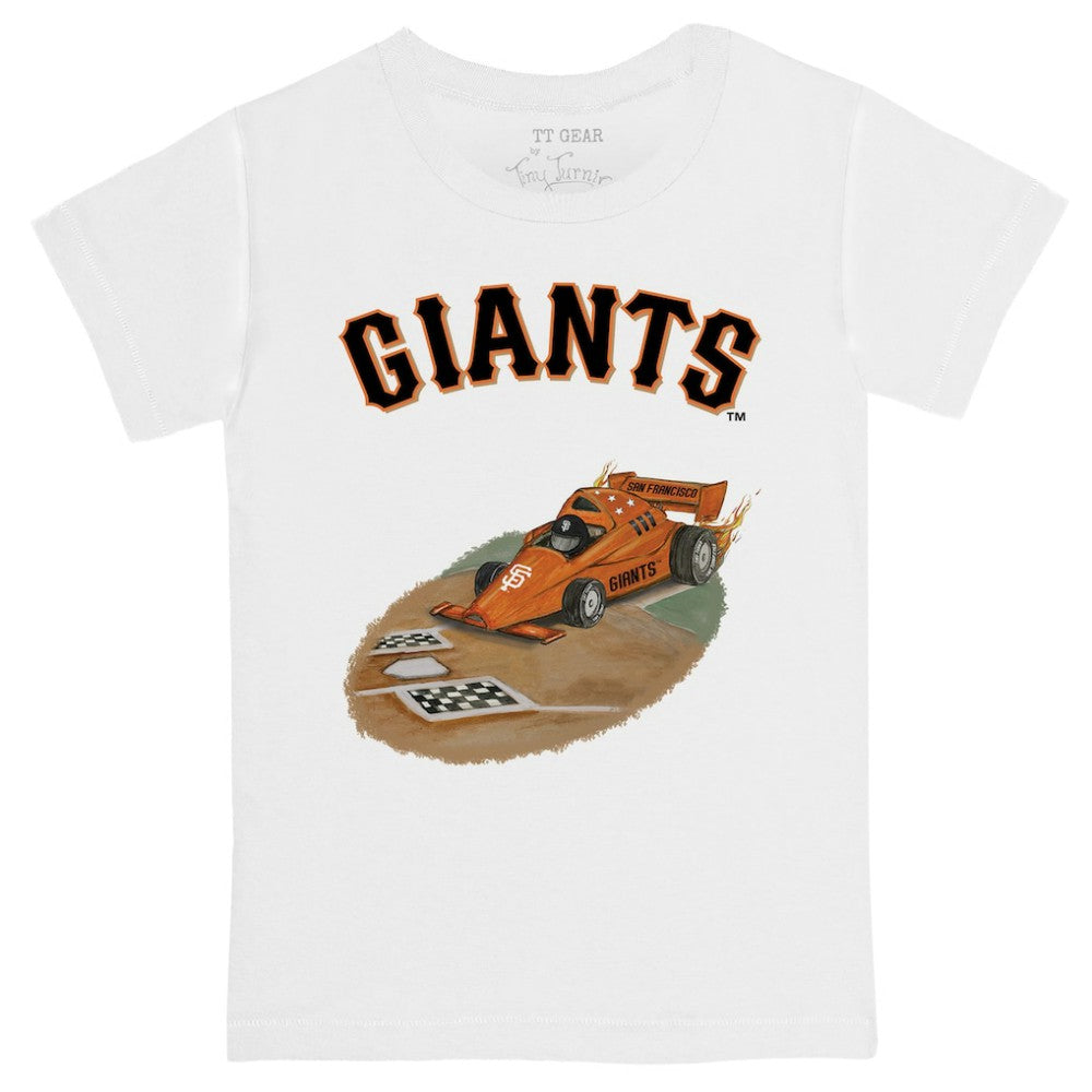 San Francisco Giants Tiny Turnip Youth Race Car T-Shirt - MLB T-shirts