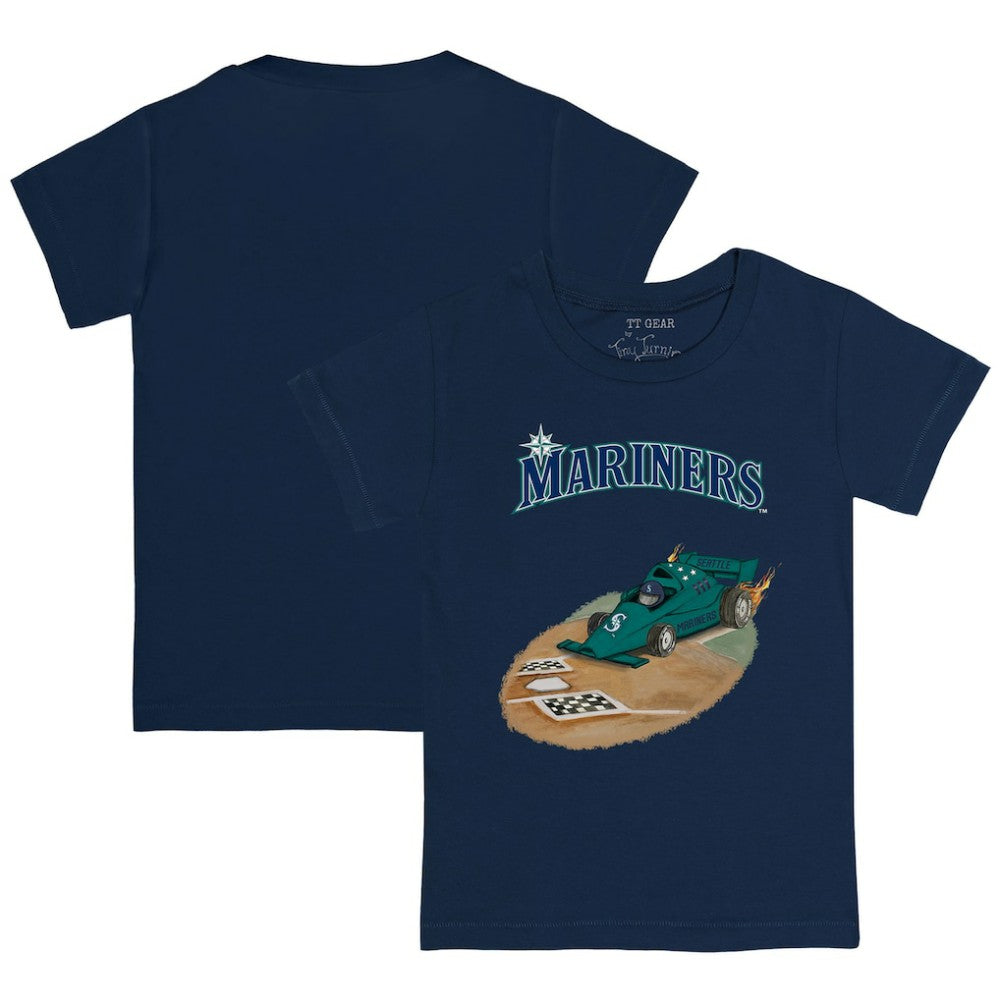Seattle Mariners Tiny Turnip Youth Race Car T-Shirt - MLB T-shirts